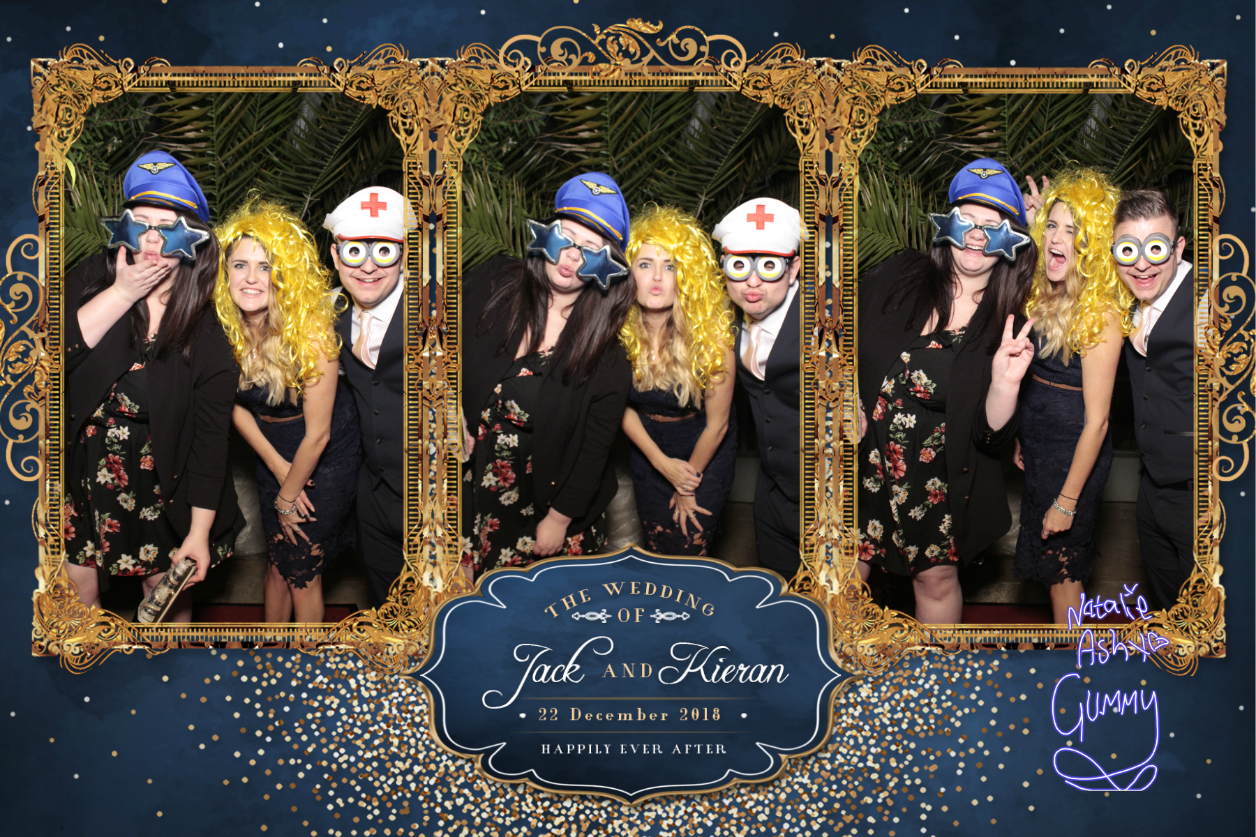 Jack and Kieran's Wedding | View more photos from the event at gallery.myphotoboothexperience.co.uk/u/MyPhotoBoothExperienceLtd/Jack-and-Kierans-Wedding